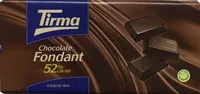 Mängden socker i Chocolate Negro 53% cacao