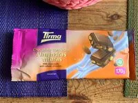 Mängden socker i Chocolate con leche Almendras enteras