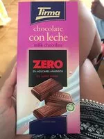 Mängden socker i chocolate con leche zero