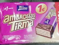 Mängden socker i Ambrosias