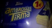 Mängden socker i Ambrosías Tirma Choco Blanco