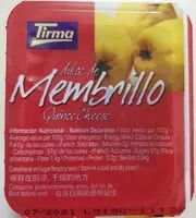 Mängden socker i Dulce De Membrillo