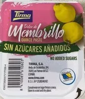 Mängden socker i Dulce de Membrillo