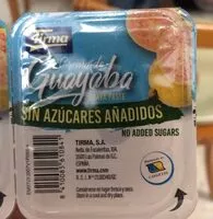 Mängden socker i Crema de guayaba sin azúcares