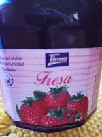 Mängden socker i Confitura de fresa