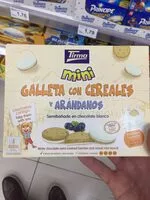 Mängden socker i Galletas con cereales y arándanos