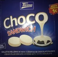 Mängden socker i Choco Sandwich