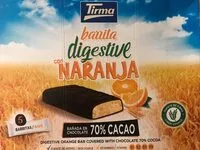 Mängden socker i Barrita digestive con naranja