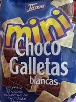 Mängden socker i Mini choco galletas blancas