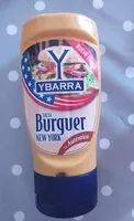 Mängden socker i Salsa burger New York(YBARRA)