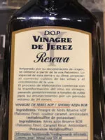 Mängden socker i sherry Essig