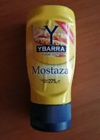 Mängden socker i Mostaza