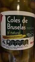 Mängden socker i Coles de Bruselas