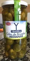 Mängden socker i Coles de bruselas medianas
