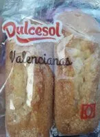 Mängden socker i Dulcesol valencianas