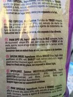 Mängden socker i Pan especial