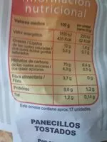 Mängden socker i Panecillos tostados