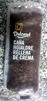 Mängden socker i Caña de hojaldre y crema