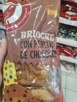 Mängden socker i Brioche con pepitas de chocolate