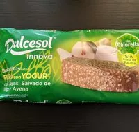 Mängden socker i Innova bocaditos sabor pera con yogur con algas, salvado de trigo y avena