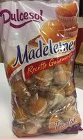 Mängden socker i Madeleines Recette Gourmande