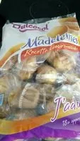 Mängden socker i MADELEINES