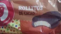 Mängden socker i Rollitos de cacao