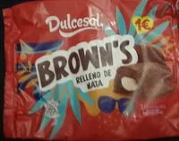 Mängden socker i Brown's relleno de crema batida