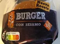 Mängden socker i Burguer con sesamo