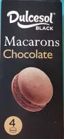 Mängden socker i Black macarons chocolate