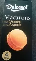 Mängden socker i Macarons goût orange