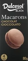 Mängden socker i Macarons Chocolat
