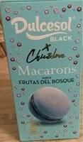 Mängden socker i Macarons saveur de baies