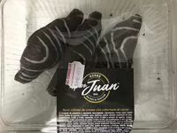 Mängden socker i Xuxo relleno de crema con cobertura de cacao