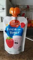 Mängden socker i Fresa yogur