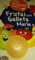Mängden socker i Frutas con galleta maria