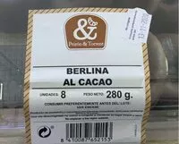 Mängden socker i Berlina al cacao