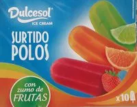 Mängden socker i Surtido polos
