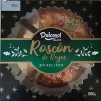 Mängden socker i Roscón de reyes sin relleno