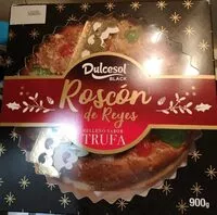 Mängden socker i Roscón de Reyes relleno de Trufa