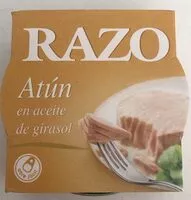 Mängden socker i Atun en aceite de girasol