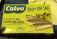 Mängden socker i Sardinas aceite de oliva bajo en sal