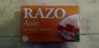 Mängden socker i Atún en Aceite Vegetal Razo