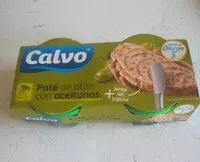 Mängden socker i Paté de atún con aceitunas