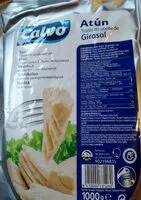 Mängden socker i Calvo 1000 / 950G Tonnikala Auringonkukkaöljyssä