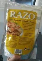 Mängden socker i Atún