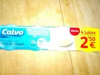 Mängden socker i Atún Calvo Ligero