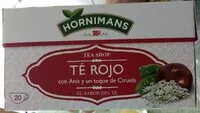 Mängden socker i Té Rojo con anís y un toque de ciruela