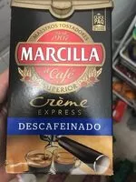 Mängden socker i Creme express café descafeinado molido