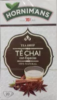 Mängden socker i Té Chai con especias